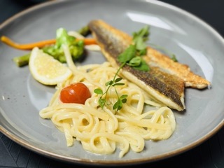 Gegrilde Zeebaars